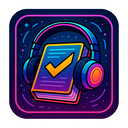 icon_education_headphones_cyberpunk icon preview