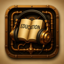 icon_education_headphones_steampunk icon preview