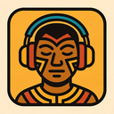 icon_education_headphones_tribal icon preview