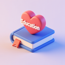 icon_education_heart_3d_isometric icon preview