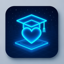 icon_education_heart_futuristic icon preview