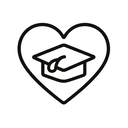 icon_education_heart_line_art icon preview
