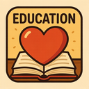 icon_education_heart_retro icon preview