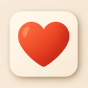 icon_education_heart_rounded icon preview