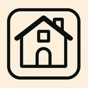 icon_education_house_bold icon preview