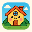 icon_education_house_cartoon icon preview