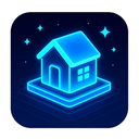 icon_education_house_futuristic icon preview