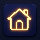 icon_education_house_glow_effect icon preview