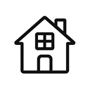icon_education_house_monochrome icon preview