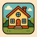 icon_education_house_retro icon preview