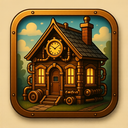 icon_education_house_steampunk icon preview