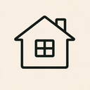 icon_education_house_thin icon preview