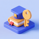 icon_education_key_3d_isometric icon preview