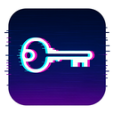 icon_education_key_digital_glitch icon preview