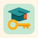 icon_education_key_flat_pastel icon preview