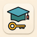 icon_education_key_rounded icon preview