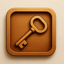 icon_education_key_wooden icon preview