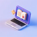 icon_education_laptop_3d_isometric icon preview