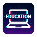 icon_education_laptop_digital_glitch icon preview