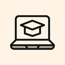 icon_education_laptop_geometric icon preview