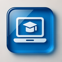 icon_education_laptop_glassy icon preview