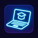 icon_education_laptop_glow_effect icon preview