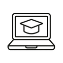 icon_education_laptop_outline icon preview