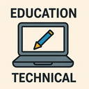 icon_education_laptop_technical icon preview