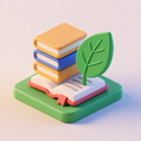 icon_education_leaf_3d_isometric icon preview