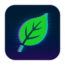 icon_education_leaf_digital_glitch icon preview
