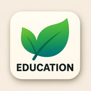 icon_education_leaf_gradient icon preview