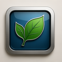 icon_education_leaf_metallic icon preview