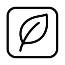 icon_education_leaf_monochrome icon preview