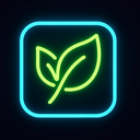 icon_education_leaf_neon icon preview