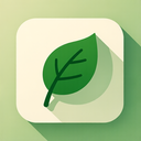 icon_education_leaf_shadow_effect icon preview