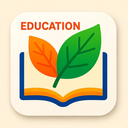 icon_education_leaf_vibrant_colors icon preview
