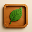 icon_education_leaf_wooden icon preview