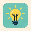 icon_education_light_bulb_flat_pastel icon preview