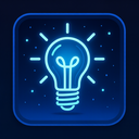icon_education_light_bulb_futuristic icon preview