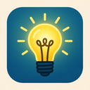 icon_education_light_bulb_glow_effect icon preview