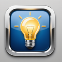 icon_education_light_bulb_metallic icon preview