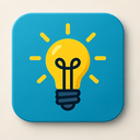 icon_education_light_bulb_modern icon preview
