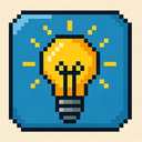 icon_education_light_bulb_pixel_art icon preview