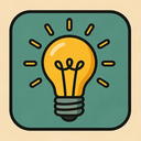 icon_education_light_bulb_retro icon preview