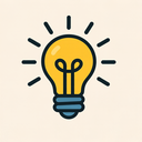 icon_education_light_bulb_symmetrical icon preview