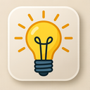 icon_education_light_bulb_transparent icon preview
