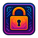 icon_education_lock_cyberpunk icon preview