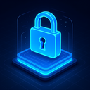 icon_education_lock_futuristic icon preview