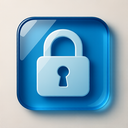 icon_education_lock_glassy icon preview