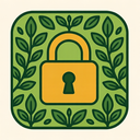 icon_education_lock_organic_pattern icon preview